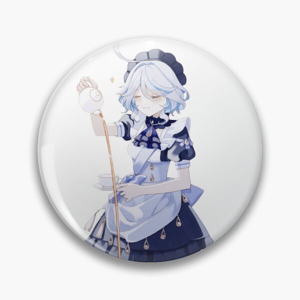 Item preview, Furina genshin impact｜furina genshin fanart ｜Decals Furina genshin ｜genshin impact furina Sticker designed and sold by CrispyToastYT.