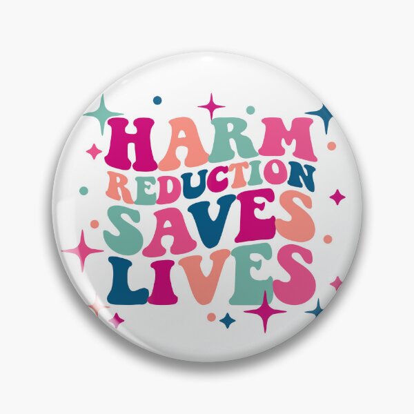 Item preview, Retro Harm Reduction Saves Lives designed and sold by DropsOfDopamine.