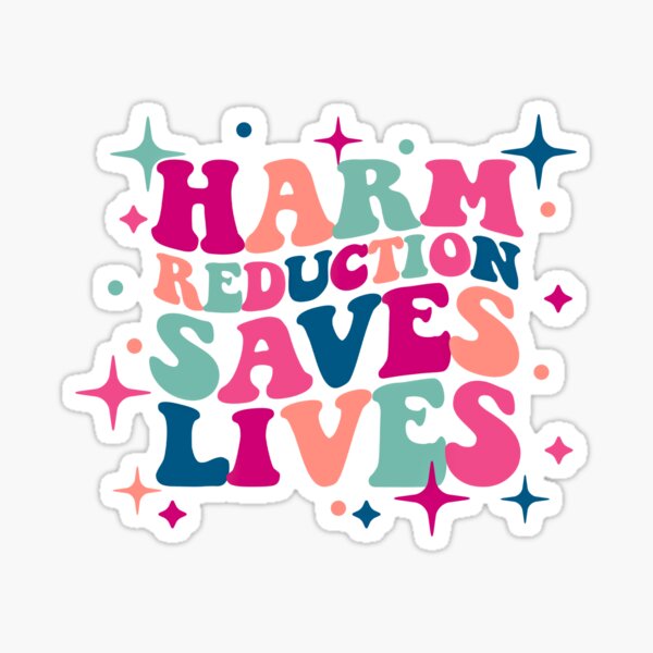 Item preview, Retro Harm Reduction Saves Lives designed and sold by DropsOfDopamine.