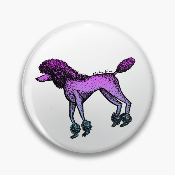 Item preview, Disco Poodle designed and sold by Aleta Kibler.