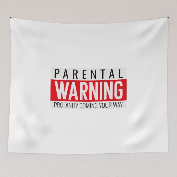 Item preview, Parental Warning designed and sold by dgutpro87.