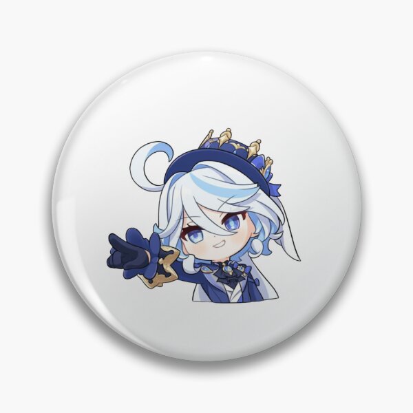 Item preview, Furina genshin impact｜furina genshin fanart ｜Decals Furina genshin ｜genshin impact furina Sticker designed and sold by CrispyToastYT.