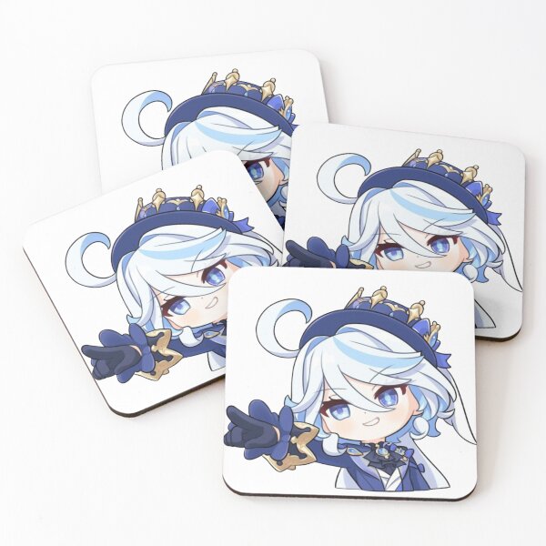 Item preview, Furina genshin impact｜furina genshin fanart ｜Decals Furina genshin ｜genshin impact furina Sticker designed and sold by CrispyToastYT.