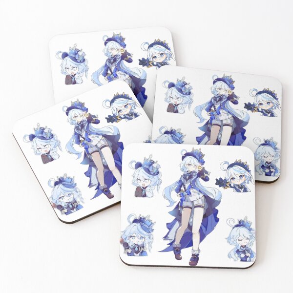 Item preview, Furina genshin impact｜furina genshin fanart ｜Decals Furina genshin ｜genshin impact furina Sticker designed and sold by CrispyToastYT.