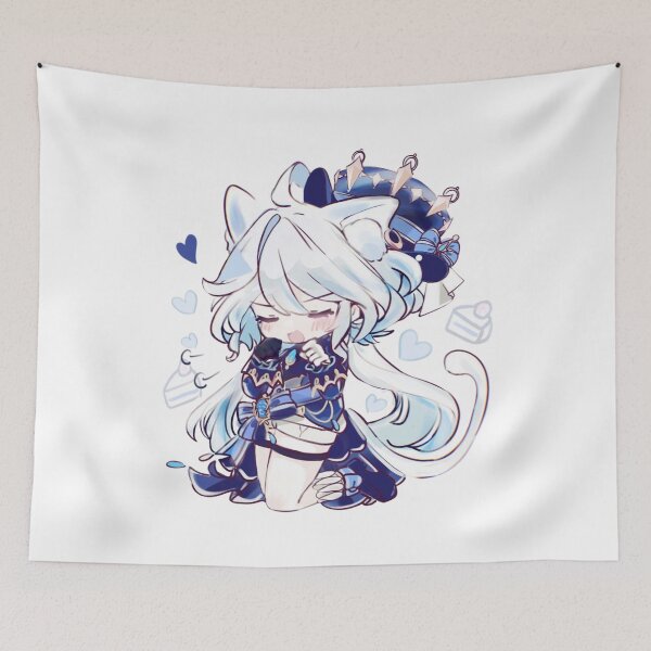Item preview, Furina genshin impact｜furina genshin fanart ｜Decals Furina genshin ｜genshin impact furina Sticker designed and sold by CrispyToastYT.