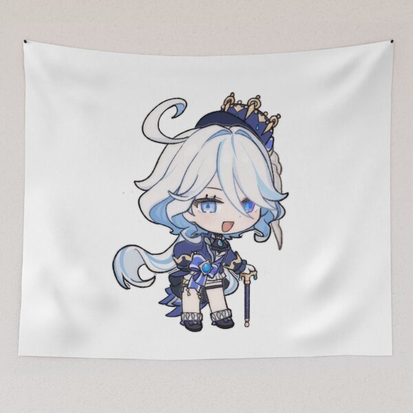 Item preview, Furina genshin impact｜furina genshin fanart ｜Decals Furina genshin ｜genshin impact furina Sticker designed and sold by CrispyToastYT.
