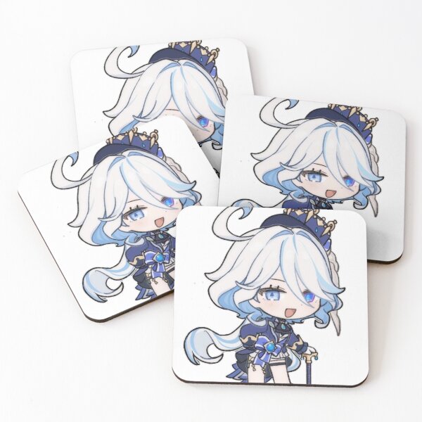 Item preview, Furina genshin impact｜furina genshin fanart ｜Decals Furina genshin ｜genshin impact furina Sticker designed and sold by CrispyToastYT.