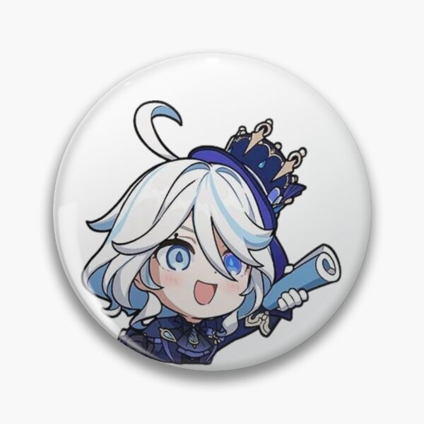 Item preview, Furina genshin impact｜furina genshin fanart ｜Decals Furina genshin ｜genshin impact furina Sticker designed and sold by CrispyToastYT.