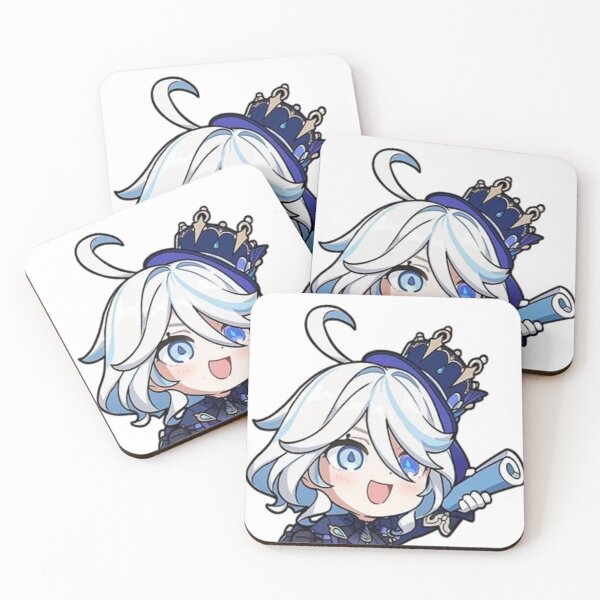 Item preview, Furina genshin impact｜furina genshin fanart ｜Decals Furina genshin ｜genshin impact furina Sticker designed and sold by CrispyToastYT.