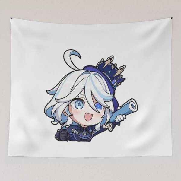 Item preview, Furina genshin impact｜furina genshin fanart ｜Decals Furina genshin ｜genshin impact furina Sticker designed and sold by CrispyToastYT.
