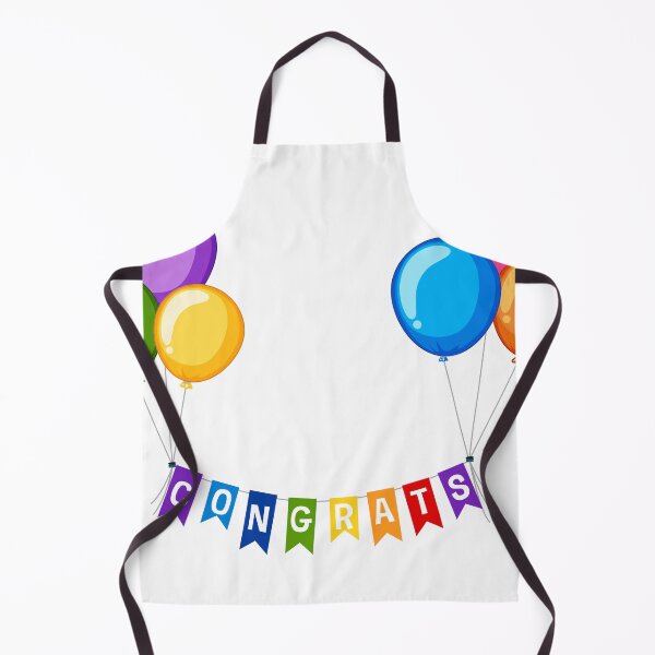 Item preview, Celebratory Joy: Background Design with 'Congrats' and Colorful Balloons designed and sold by hjian8219.