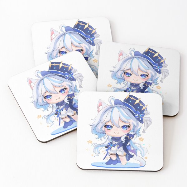 Item preview, Furina genshin impact｜furina genshin fanart ｜Decals Furina genshin ｜genshin impact furina Sticker designed and sold by CrispyToastYT.