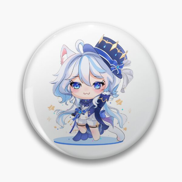 Item preview, Furina genshin impact｜furina genshin fanart ｜Decals Furina genshin ｜genshin impact furina Sticker designed and sold by CrispyToastYT.