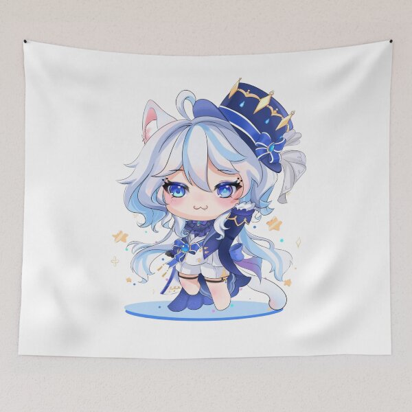 Item preview, Furina genshin impact｜furina genshin fanart ｜Decals Furina genshin ｜genshin impact furina Sticker designed and sold by CrispyToastYT.