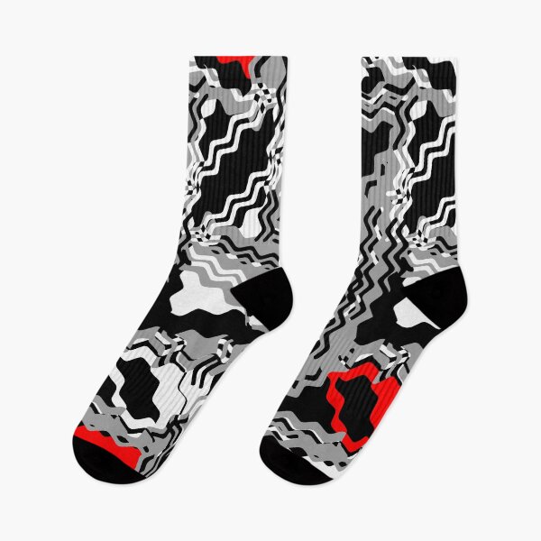 Item preview, Black and White Red Devil designed and sold by Sharon Schwalbe.