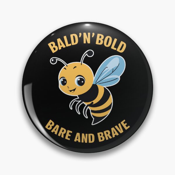 Item preview, Funny bald x funny bald designed and sold by The  Knick Knack Nook.