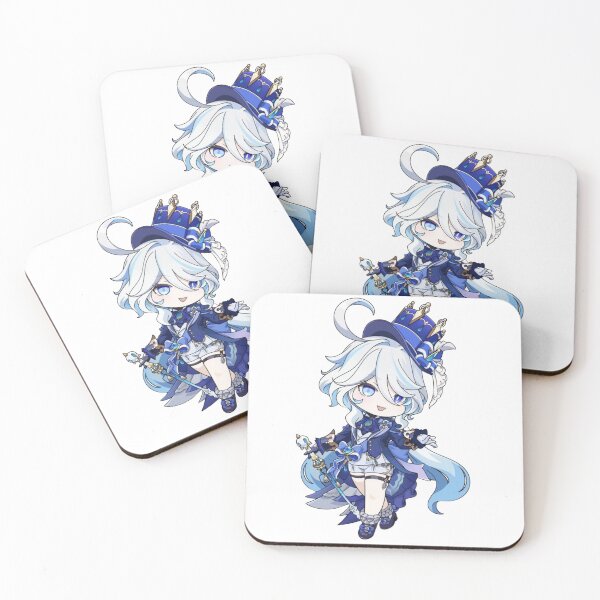 Item preview, Furina genshin impact｜furina genshin fanart ｜Decals Furina genshin ｜genshin impact furina Sticker designed and sold by CrispyToastYT.