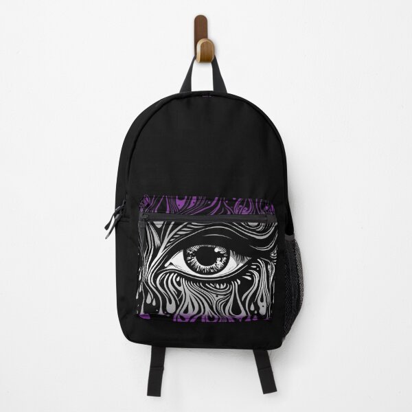Item preview, Trippy Graysexual Pride Flag Colored Eye, Greysexual Mystic Rave Design  designed and sold by Travelslightly.