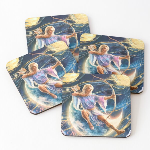 Item preview, Sagittarius Astrology. Moon in Sagittarius, Zodiac sign, Sagittarius symbol designed and sold by ZodiacWonders.