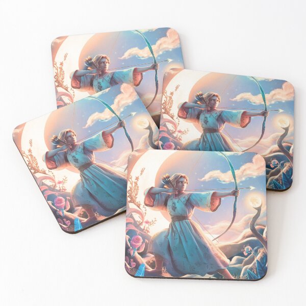Item preview, Sagittarius Astrology. Moon in Sagittarius, Zodiac sign, Sagittarius symbol designed and sold by ZodiacWonders.