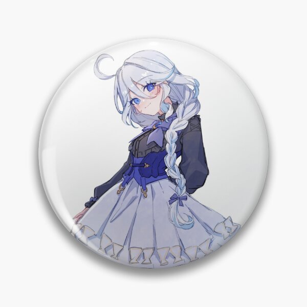 Item preview, Furina genshin impact｜furina genshin fanart ｜Decals Furina genshin ｜genshin impact furina Sticker designed and sold by CrispyToastYT.