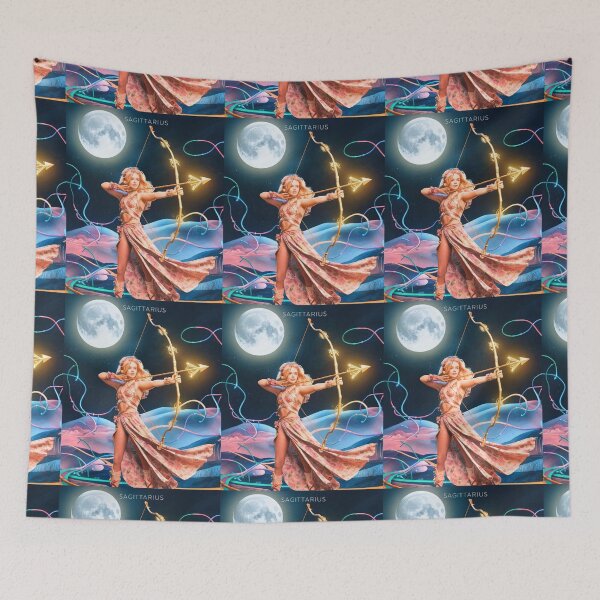 Item preview, Sagittarius Astrology. Moon in Sagittarius, Zodiac sign, Sagittarius symbol designed and sold by ZodiacWonders.