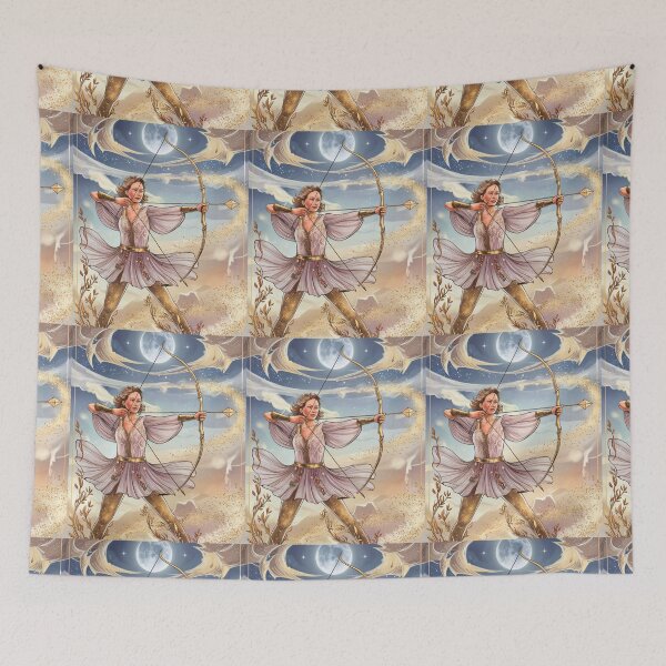 Item preview, Sagittarius Astrology. Moon in Sagittarius, Zodiac sign, Sagittarius symbol designed and sold by ZodiacWonders.