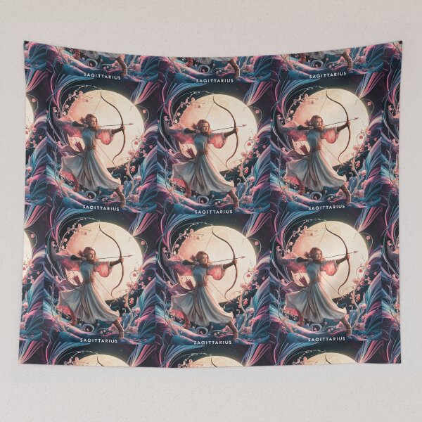 Item preview, Sagittarius Astrology. Moon in Sagittarius, Zodiac sign, Sagittarius symbol designed and sold by ZodiacWonders.