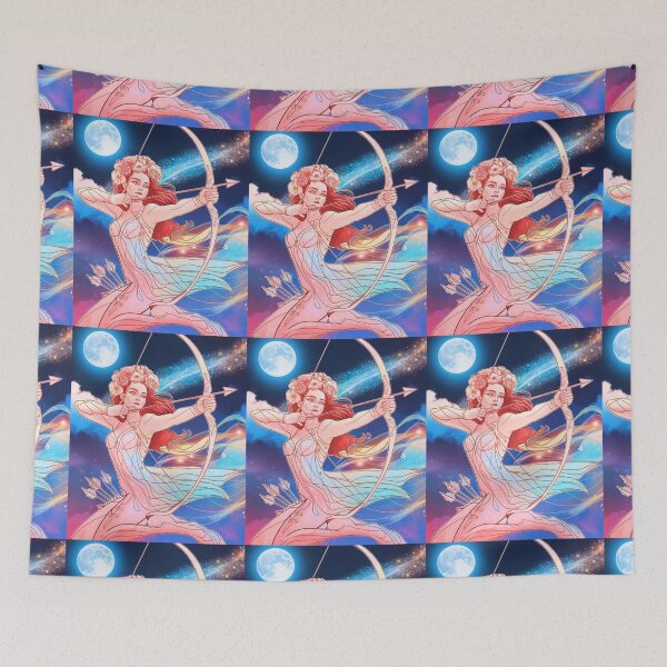 Item preview, Sagittarius Astrology. Moon in Sagittarius, Zodiac sign, Sagittarius symbol designed and sold by ZodiacWonders.