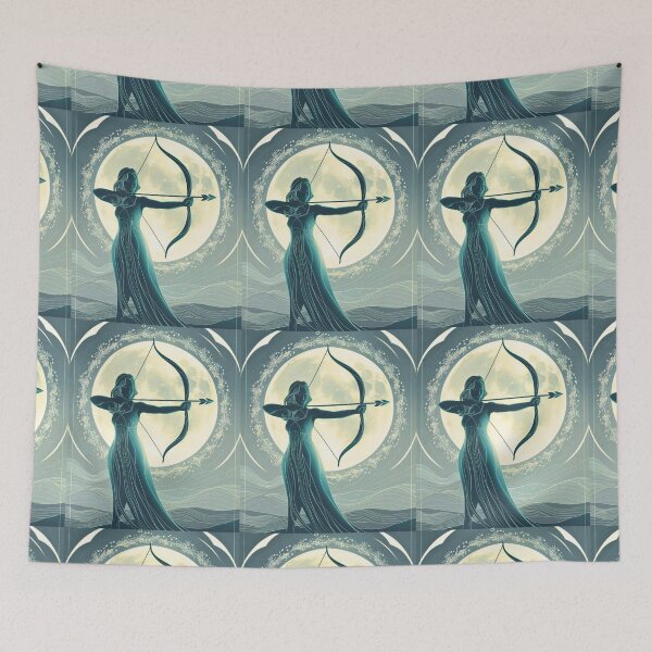 Item preview, Sagittarius Astrology. Moon in Sagittarius, Zodiac sign, Sagittarius symbol designed and sold by ZodiacWonders.