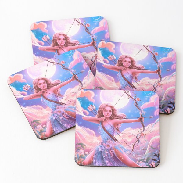 Item preview, Sagittarius Astrology. Moon in Sagittarius, Zodiac sign, Sagittarius symbol designed and sold by ZodiacWonders.