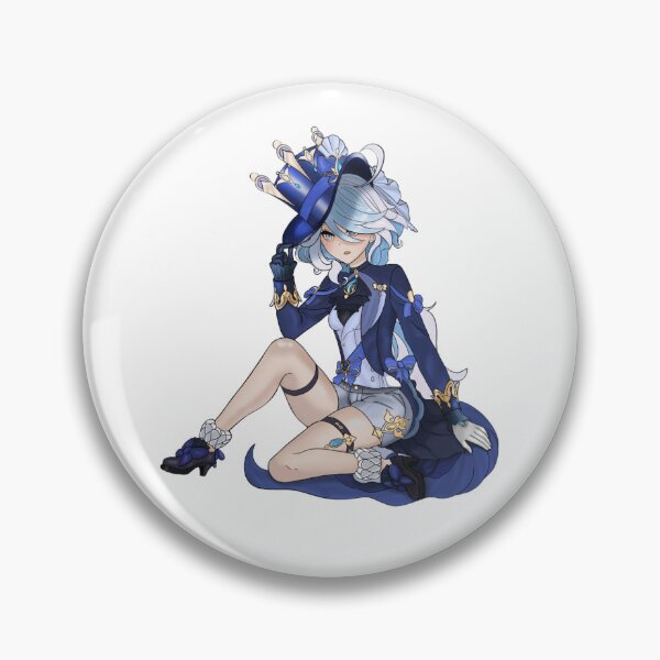 Item preview, Furina genshin impact｜furina genshin fanart ｜Decals Furina genshin ｜genshin impact furina Sticker designed and sold by CrispyToastYT.