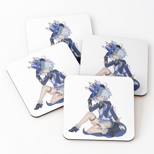 Item preview, Furina genshin impact｜furina genshin fanart ｜Decals Furina genshin ｜genshin impact furina Sticker designed and sold by CrispyToastYT.