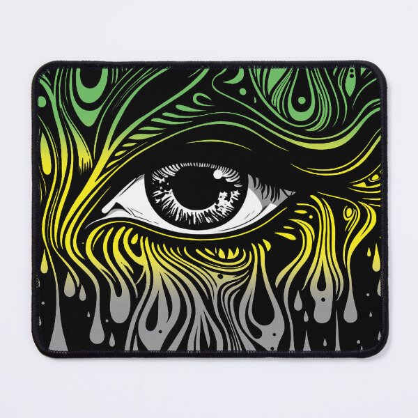 Item preview,  Trippy Lithromantic Pride Flag Colored Eye, Lithromantic Mystic Rave Design  designed and sold by Travelslightly.