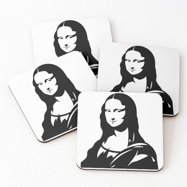 Item preview, Mona Lisa - Leonardo da Vinci illustration designed and sold by PandaKunst.