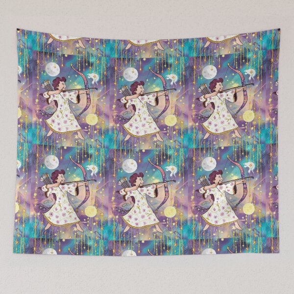Item preview, Sagittarius Astrology. Moon in Sagittarius, Zodiac sign, Sagittarius symbol designed and sold by ZodiacWonders.