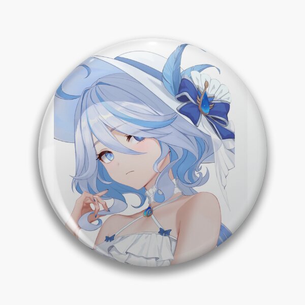 Item preview, Furina genshin impact｜furina genshin fanart ｜Decals Furina genshin ｜genshin impact furina Sticker designed and sold by CrispyToastYT.