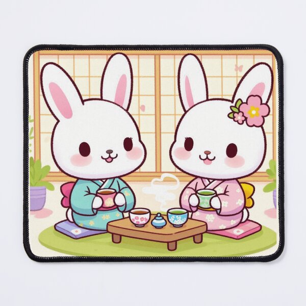 Item preview, Bunny Rabbit Tea Party 2 designed and sold by ClearNight.