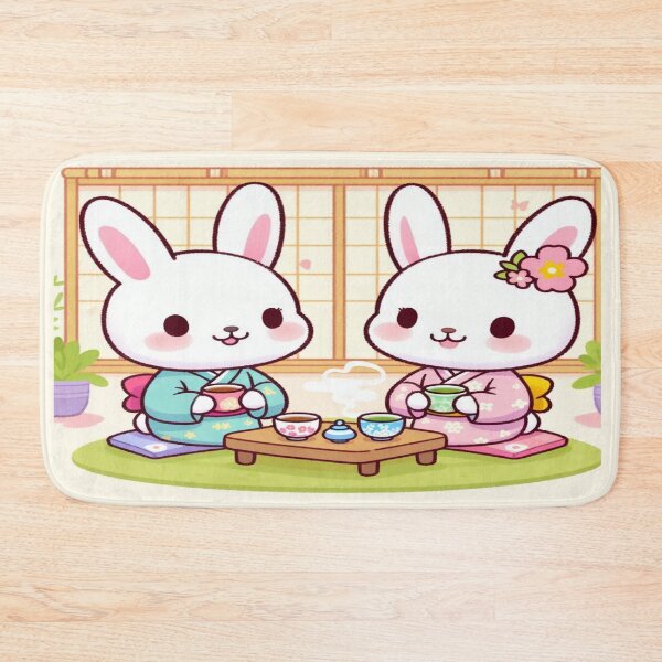 Item preview, Bunny Rabbit Tea Party 2 designed and sold by ClearNight.
