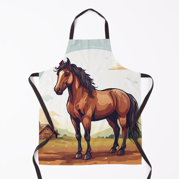 Item preview, pegatina de caballo, camiseta de caballo, camiseta para niños, niños, animal de granja, caballo para niñas, designed and sold by Eandbeyond.