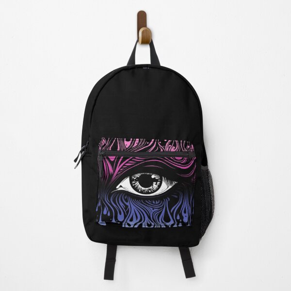 Item preview, Trippy Omnisexual Pride Flag Colored Eye, Omni Mystic Rave Design designed and sold by Travelslightly.