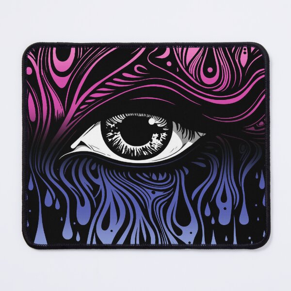 Item preview, Trippy Omnisexual Pride Flag Colored Eye, Omni Mystic Rave Design designed and sold by Travelslightly.
