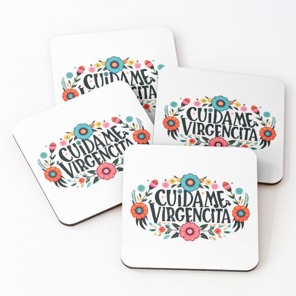 Item preview, Cuidame Virgencita Flowers Design designed and sold by FreeSoulLab.