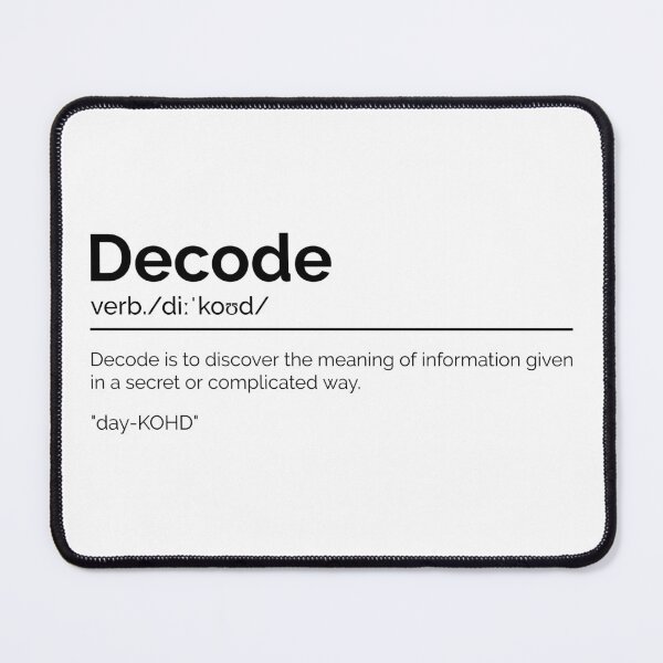 Item preview, Decode designed and sold by ConsiTee.