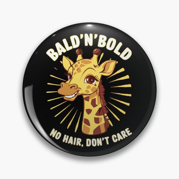 Item preview, Funny bald x funny bald designed and sold by The  Knick Knack Nook.
