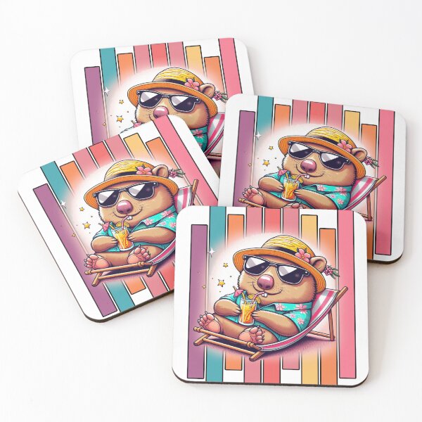 Item preview, Capybara Beach designed and sold by aliraweb.