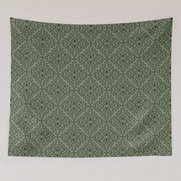 Item preview, Green Flourishes  designed and sold by serafineaandd.
