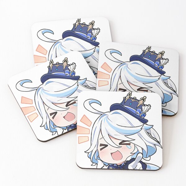 Item preview, Furina genshin impact｜furina genshin fanart ｜Decals Furina genshin ｜genshin impact furina Sticker designed and sold by CrispyToastYT.