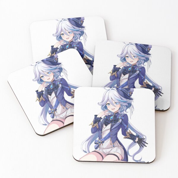 Item preview, Furina genshin impact｜furina genshin fanart ｜Decals Furina genshin ｜genshin impact furina Sticker designed and sold by CrispyToastYT.