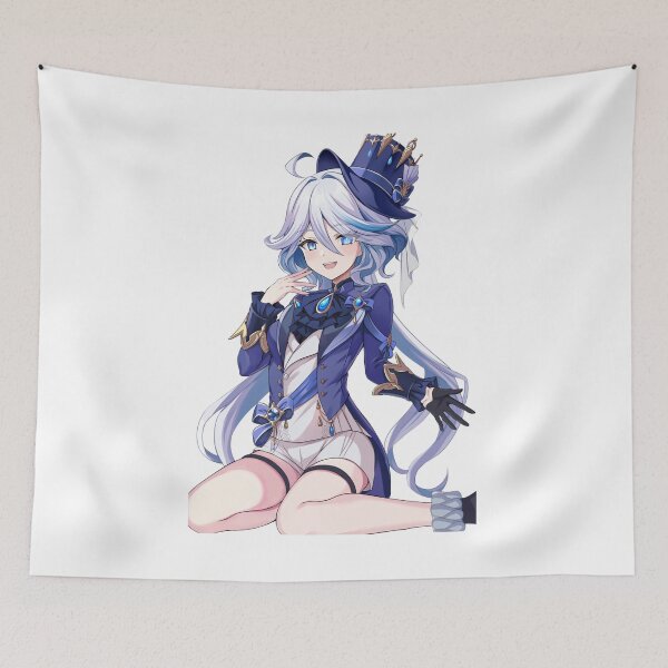 Item preview, Furina genshin impact｜furina genshin fanart ｜Decals Furina genshin ｜genshin impact furina Sticker designed and sold by CrispyToastYT.
